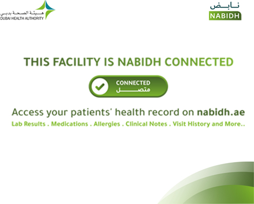 DHA NABIDH National Backbone for Integrated Health Data certified integration