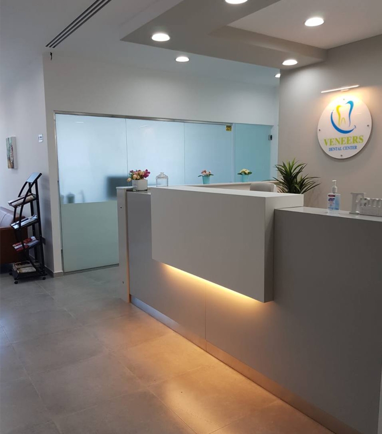 Veneers Dental Center team and clinical setup in Deira Dubai