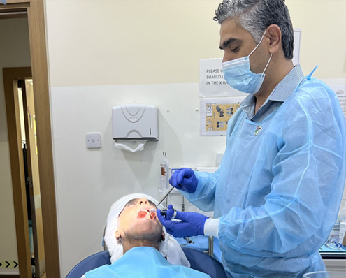 Veneers Dental Center diagnostic care and patient support operatory in Dubai
